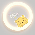 Lumendat Contemporary Creative Cartoon Animal Duck Acrylic LED Flush Mount Ceiling Light For Bedroom Lumendat