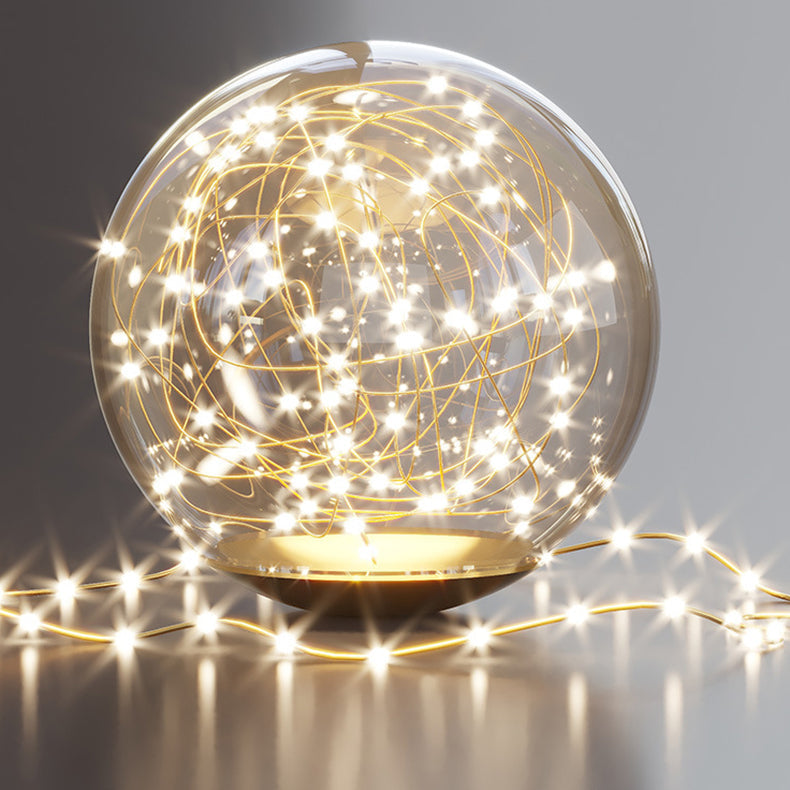 Modern Art Deco Iron Geometrical Ring Star LED Pendant Light for Living Room