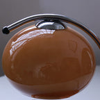 Vintage Glass Dome Solid Wood Base 1-Light Melting Wax Table Lamp Lumendat