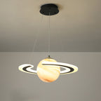 Lumendat Modern Creative Space Planet Circle Kids LED Chandelier Lumendat