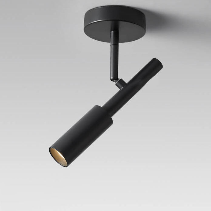 Minimalist Spotlight Rotatable LED Semi-Flush Mount Ceiling Light Lumendat