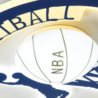 Lumendat Creative Simplicity NBA Basketball Acrylic LED Kids Flush Mount Ceiling Light Lumendat