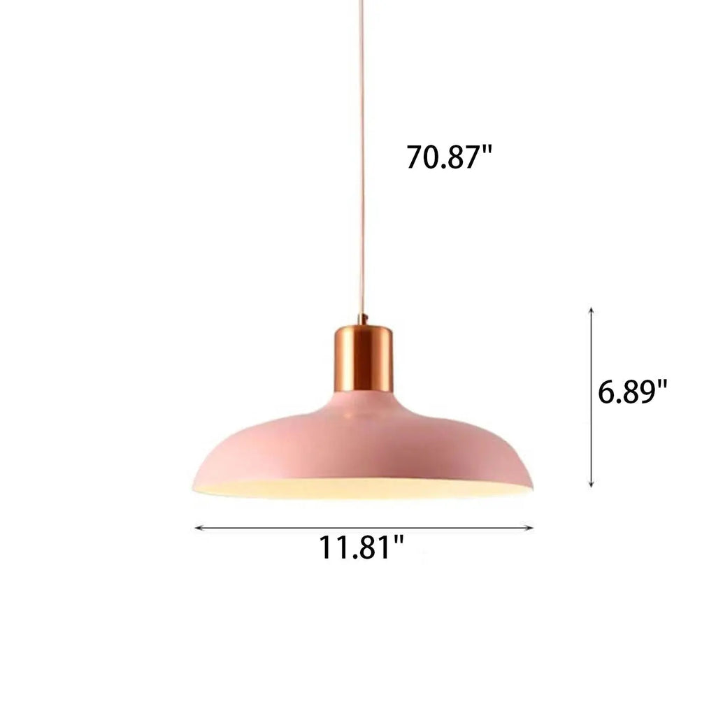 Nordic Creative Macaron Color 1-light Pendant Light BulbSquare
