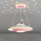 Modern Creative Flying Saucer Space Astronaut Children LED Chandelier Lumendat