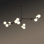 Modern Creative Magic Bean Branch Glass 12/18/24 Light Chandelier Lumendat