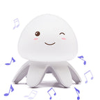 Creative Silicone Jellyfish Music USB Rechargeable Remote Control LED Night Light Table Lamp Lumendat