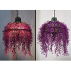 Creative Plant Vine 3-light Chandelier – Botanical Lobelia & Willow Designs Lumendat