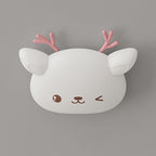 Lumendat Modern Simplicity Kids Iron PE Deer Elliptical LED Flush Mount Ceiling Light For Bedroom Lumendat