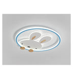 Lumendat Childlike Creative Cartoon Rabbit Design LED Flush Mount Light Lumendat