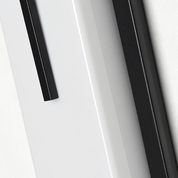 Outdoor Minimalist Rectangular Stainless Steel Acrylic LED Waterproof Wall Sconce Lamp Lumendat