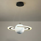 Lumendat Modern Creative Space Planet Circle Kids LED Chandelier Lumendat