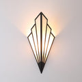 Modern Creative Linen Scalloped Shade 1-Light Wall Sconce Lamps