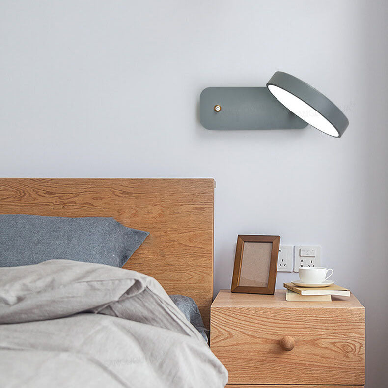 Nordic Macaron LED Rotatable Wall Sconce Lamps