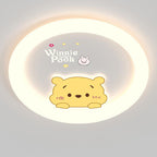 Lumendat Contemporary Creative Cartoon Animal Duck Acrylic LED Flush Mount Ceiling Light For Bedroom Lumendat
