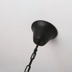 Modern Chinese Marble Lantern Outdoor Waterproof 1-Light Pendant Light