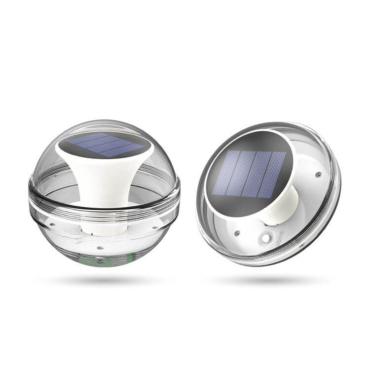 Modern Round Outdoor Waterproof Solar LED Water Drift Light Lumendat