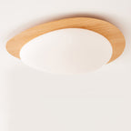 Contemporary Scandinavian Pebble Shape Iron Acrylic LED Flush Mount Ceiling Light for Bedroom BulbSquare