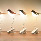 Nordic Creative Bird Clip USB Charging LED Night Light Table Lamp Lumendat