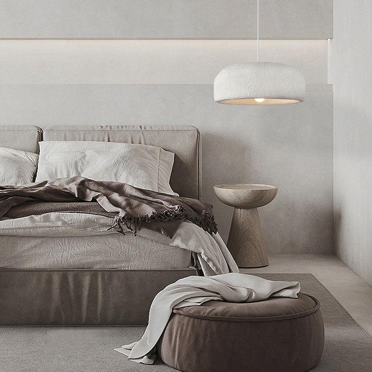 Modern Minimalist Resin Dome 1-light Pendant Light BulbSquare