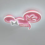 Lumendat Cartoon Creative Minnie LED Kids Flush Mount Ceiling Light Lumendat