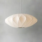 Creative Minimalist Fabric Lantern 1-light Pendant Light BulbSquare