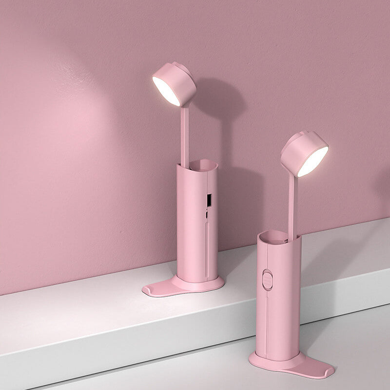 Creative Small Retractable Power Bank Flashlight LED Table Lamp Lumendat