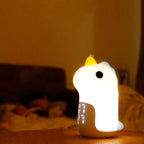 Cartoon Unicorn Timer Alarm Clock LED Night Light Lumendat