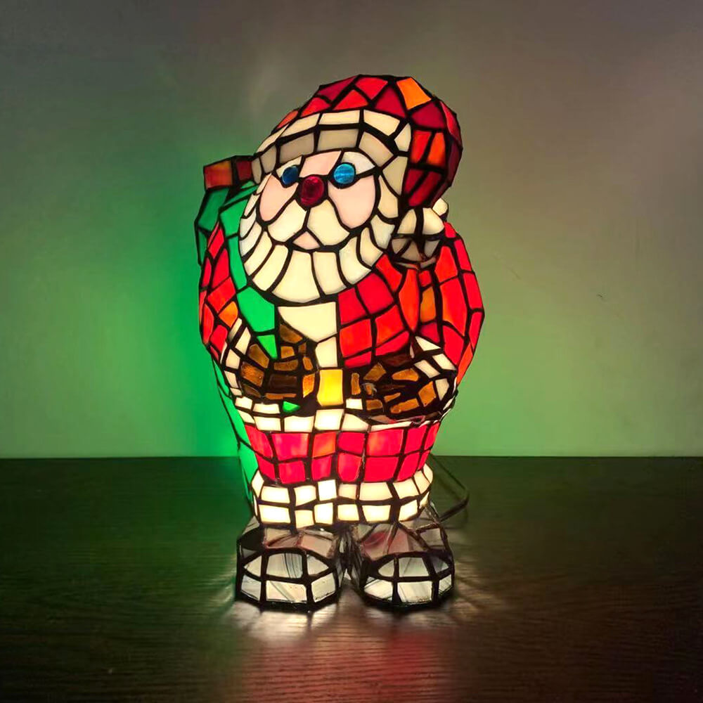 Tiffany Creative Animal Stained Glass 1-Light Decorative Table Lamp Lumendat