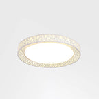 Modern Creative Round Bird's Nest Iron LED Flush Mount Ceiling Light