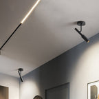Minimalist Spotlight Rotatable LED Semi-Flush Mount Ceiling Light Lumendat