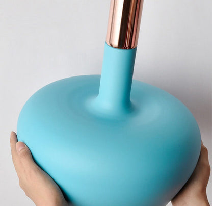 Nordic Macaron Aluminum Dome Bottle 1-light Pendant Light