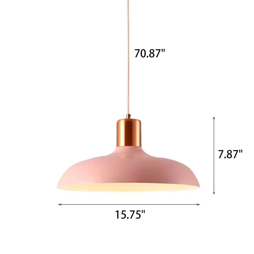Nordic Creative Macaron Color 1-light Pendant Light BulbSquare