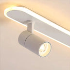 Modern Minimalist Acrylic Long Spotlight Track Light LED Flush Mount Ceiling Light For Living Room