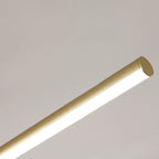 Modern Minimalist Aluminum Acrylic Strip Rectangle LED Semi-flush Mount Ceiling Light for Hallway BulbSquare