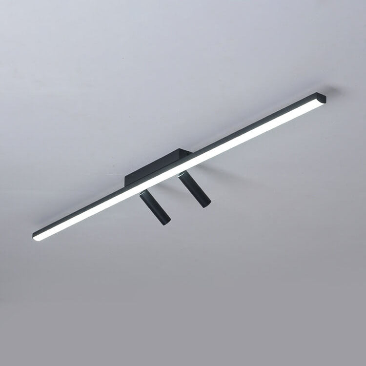 Nordic Minimalist Acrylic Long Strip Track Spotlight LED Flush Mount Ceiling Light Lumendat