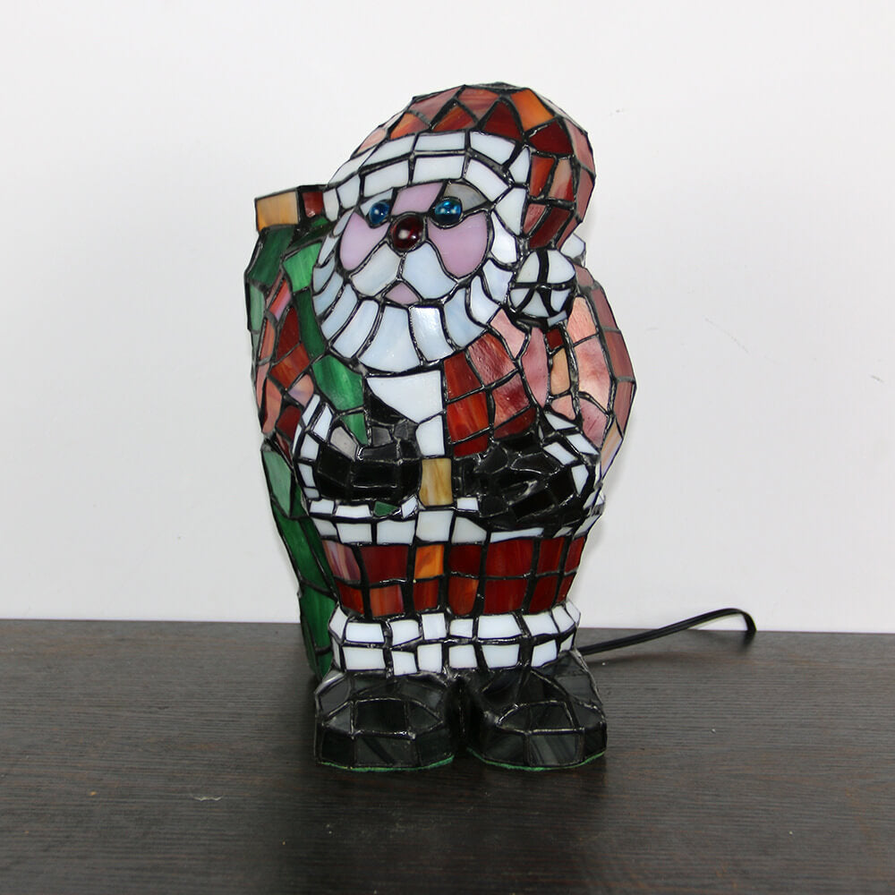 Tiffany Creative Animal Stained Glass 1-Light Decorative Table Lamp Lumendat