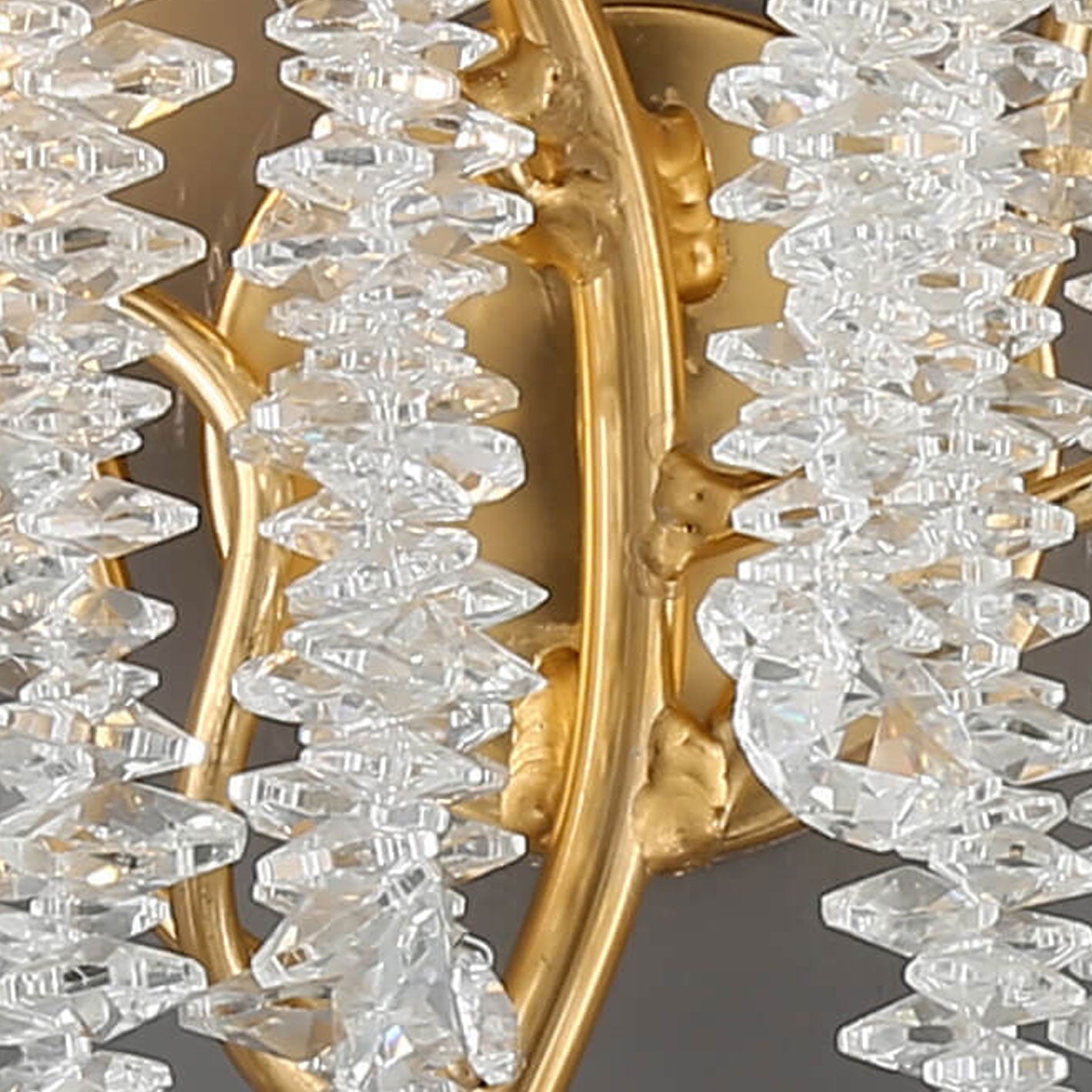 Modern Light Luxury Tree Branch Crystal 3-Light Wall Sconce Lamp Lumendat