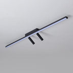 Nordic Minimalist Acrylic Long Strip Track Spotlight LED Flush Mount Ceiling Light Lumendat