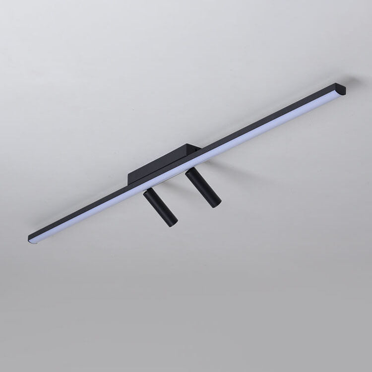 Nordic Minimalist Acrylic Long Strip Track Spotlight LED Flush Mount Ceiling Light Lumendat