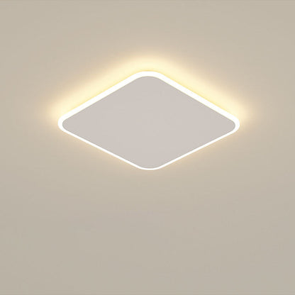 Modern Minimalist Square Combination Geometric LED Flush Mount Ceiling Light
