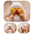 Creative Cartoon Silicone Duck Pat LED Night Light Table Lamp Lumendat