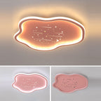 Lumendat Contemporary Creative Kids Cloudy Iron Silicone LED Flush Mount Ceiling Light For Bedroom Lumendat