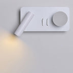 Nordic Minimalist Round/Square Acrylic Iron LED Reading Wall Sconce Lamp