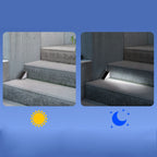 Solar Waterproof Stereo Triangle LED Outdoor Stair Lamp Lumendat
