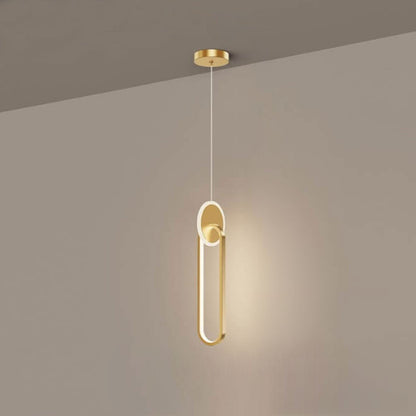 Modern Minimalist All-copper LED 1-Light Pendant Light