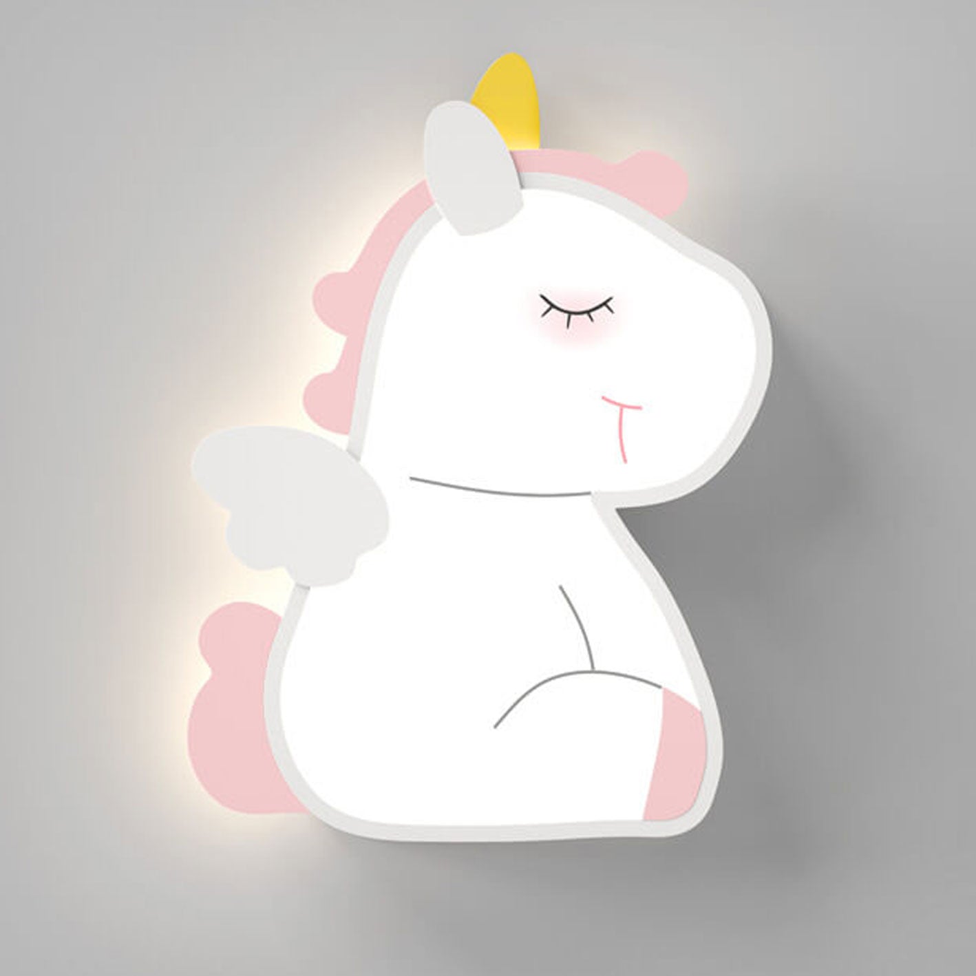 Lumendat Creative Cartoon Rabbit Unicorn Kids LED Wall Sconce Lamp Lumendat