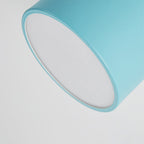 Scandinavian Macaroon Solid Color Log LED Flush Mount Ceiling Light BulbSquare