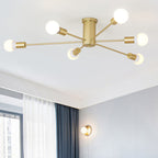 Modern Branches Metal 6/8/10-light Semi-flush Mount Ceiling Light