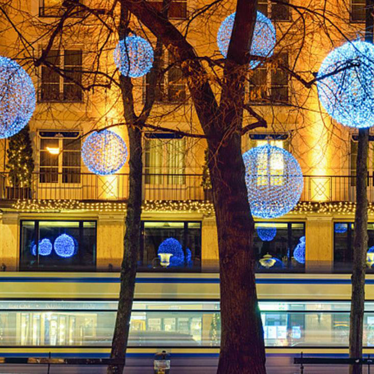 Tangled Ball LED Outdoor Waterproof Decorative Garden Hanging Light Lumendat