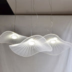 Modern Acrylic Lotus Leaf 1-Light LED Pendant Light